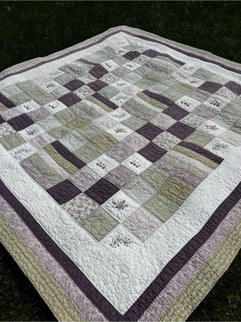 Vintage Quilted Blanket